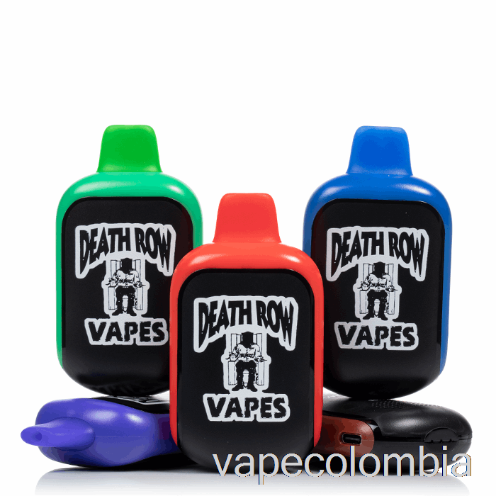 Vape Recargable Death Row Qr5000 Desechable Manzana Sandía